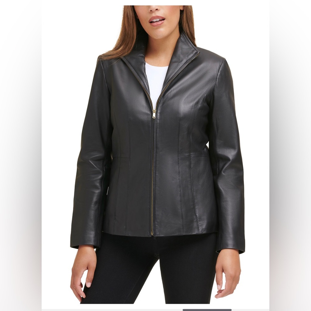 Cole Hann- women’s leather coat